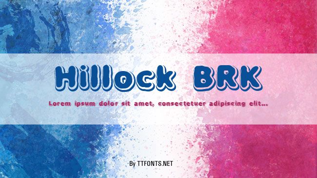 Hillock BRK example